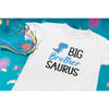 Big Brother saurus T-Rex Children’s T-shirt - White