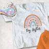 Big Sister Rainbow Children’s T-shirt - White - Shirts &