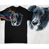 Border Collie T-shirt - Black - Shirts & Tops