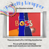 Boss Chocolate Bar Wrapper - Gift Wrapping