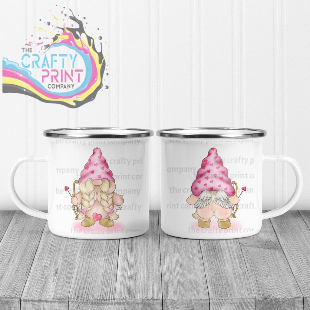 Cheeky Bum Cupid Female Gonk Mug - Enamel - Mugs