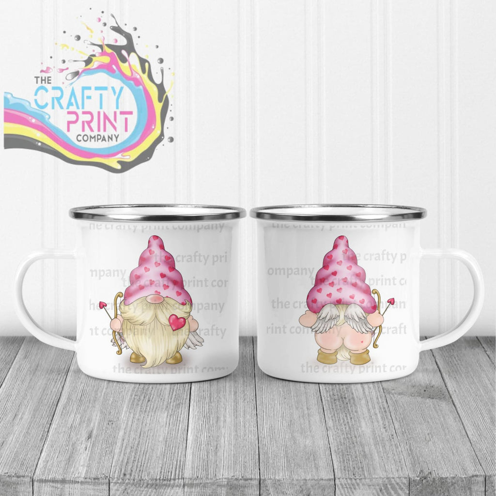 Cheeky Bum Cupid Gonk Mug - Enamel - Mugs