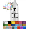 Christening Personalised Bottle Vinyl Decal - Decorative