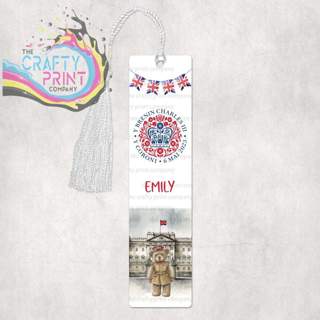 Coronation Palace Teddy Logo Personalised Souvenir Bookmark