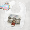 Coronation Prince Bear Personalised Baby Bib - & Toddler