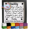 Daddy Love Bump V2 Vinyl Decal Sticker - Decorative Stickers