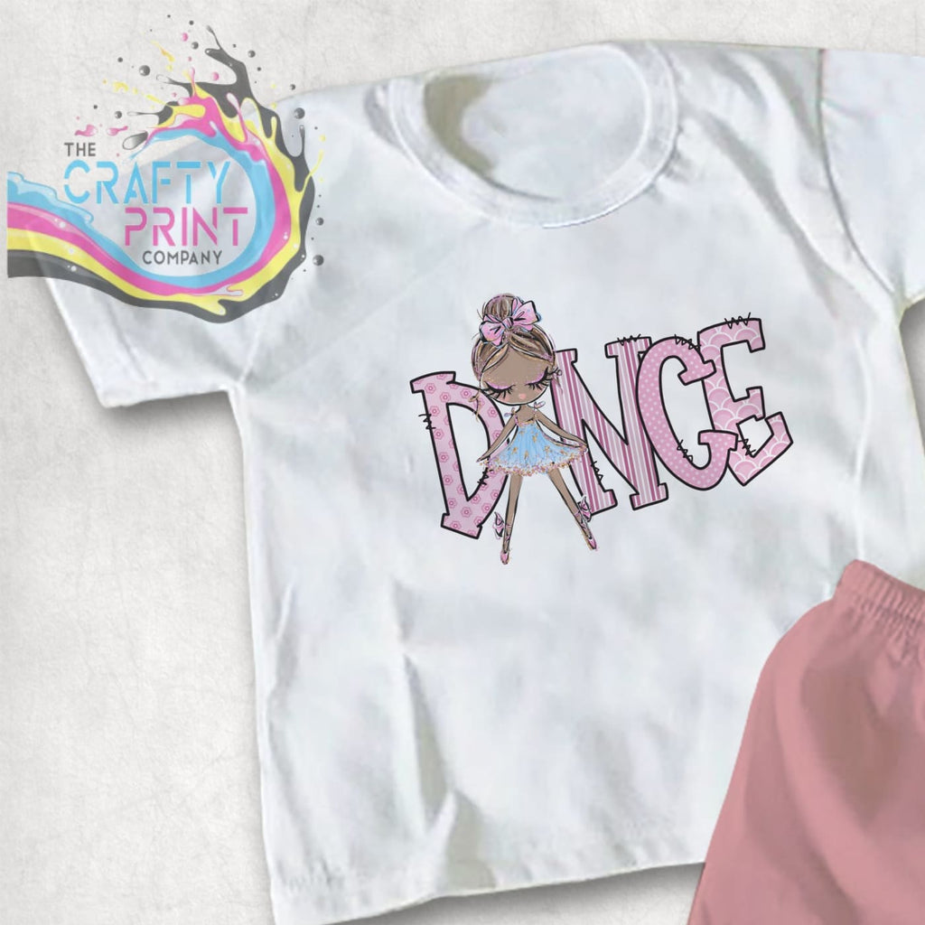 Dance Ballet Girl Design Children’s T-shirt - Dark