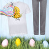 Easter Chick Personalised Child Pyjamas for - Grey