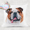 English Bulldog Cushion - Chair & Sofa Cushions