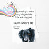 Every snack you make Border Collie A5 Card & Envelope