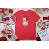 Fa La Llama Children’s T-shirt - Red / 3-4 Years - Shirts