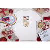 Fa La Llama Christmas T-shirt - White - Shirts & Tops