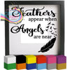 Feathers Appear V3 Vinyl Decal Sticker - Decorative Stickers