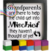 Grandparents are there Vinyl Decal Sticker - Decorative