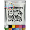 Grandparents Candle Decal Vinyl Sticker - Decorative