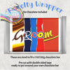 Groom Chocolate Bar Wrapper - Wrapping Paper