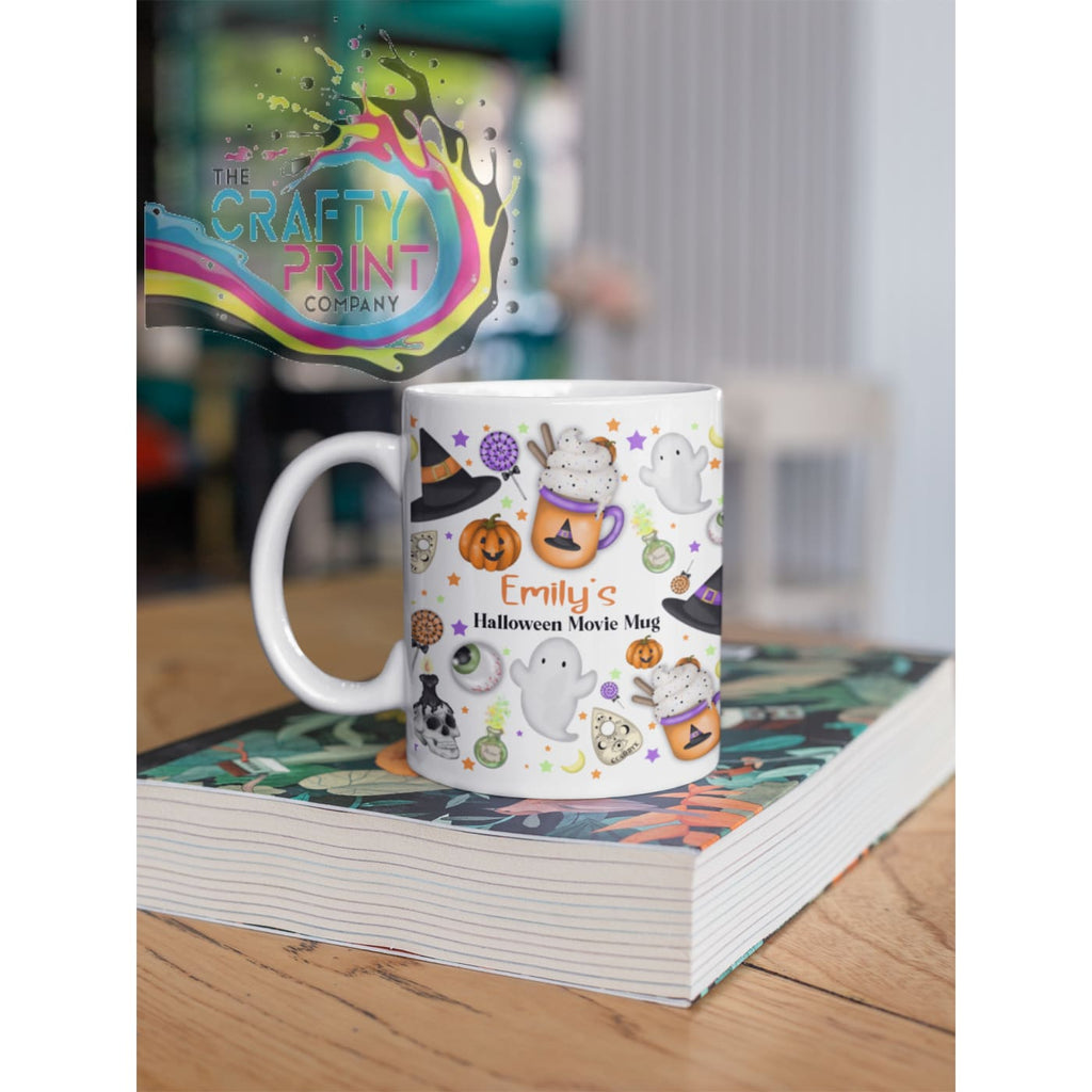 Halloween Movie Personalised Mug - White Handle & Inner