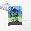 Happy Fathers Day #1 Dad A5 Card & Envelope - Greeting Note