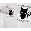 Hello Darkness My Old Friend T-shirt - White - Shirts & Tops