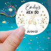 Hen Do Personalised Printed Sticker - Decorative Stickers