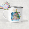 Hot Cocoa and Snuggles Mug - Enamel - Mugs