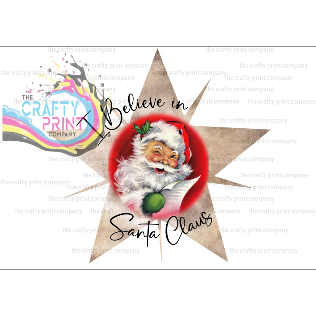 I Believe in Santa Claus Star Digital Download - Artwork