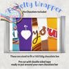 I heart You Chocolate Bar Wrapper - Wrapping Paper