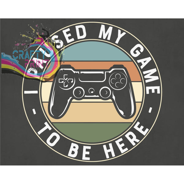 I paused my game to be here T-shirt - Black - Shirts & Tops