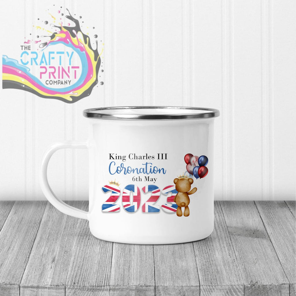 King Charles III Coronation 2023 Balloon Mug - Enamel / Boy