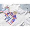 Kings Coronation Boy with Rainbow T-shirt Personalised