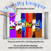 Knobhead Chocolate Bar Wrapper - Gift Wrapping