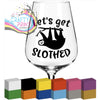 Let’s get slothed Glass / Mug / Cup Decal / Sticker