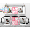 Love Photos Mug - Black Handle & Inner - Mugs