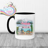 Making memories one campsite at a time Mug - Black Handle &