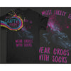 Most Likely to wear Crocs with socks T-shirt - Black