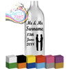 Mr & Personalised Bottle Vinyl Decal - Decorative Stickers