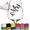 Mrs Champagne Glass / Mug / Cup Decal - Decorative Stickers