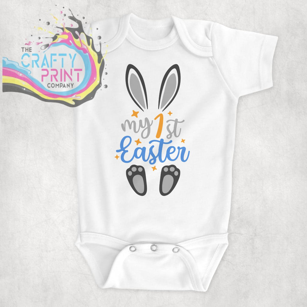 My 1st Easter Bodysuit - Blue - Baby One-Pieces