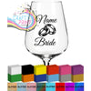 Name and Role with Rings Glass / Mug / Cup Decal