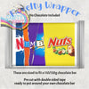 Numb nuts Chocolate Bar Wrapper - Gift Wrapping