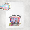 One Happy Camper Tea Towel - Kitchen Towels