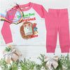 One More Sleep Mouse Personalised Pyjamas - Pink