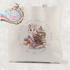 Owl Books Teacher Tote / Goodie Bag - Small 21cm x 26cm