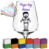 Page Boy Personalised Glass / Mug / Cup Decal - Decorative