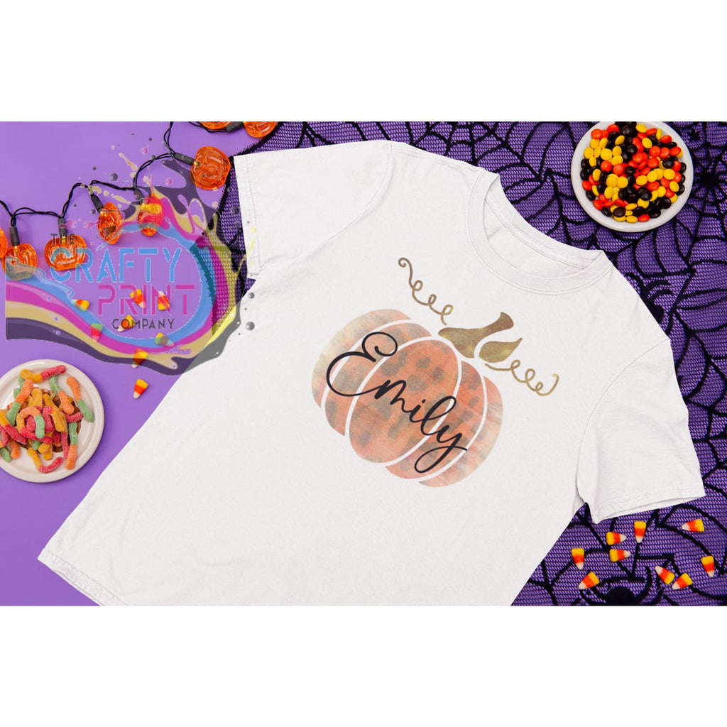 Personalised Halloween Pumpkin Children’s T-shirt