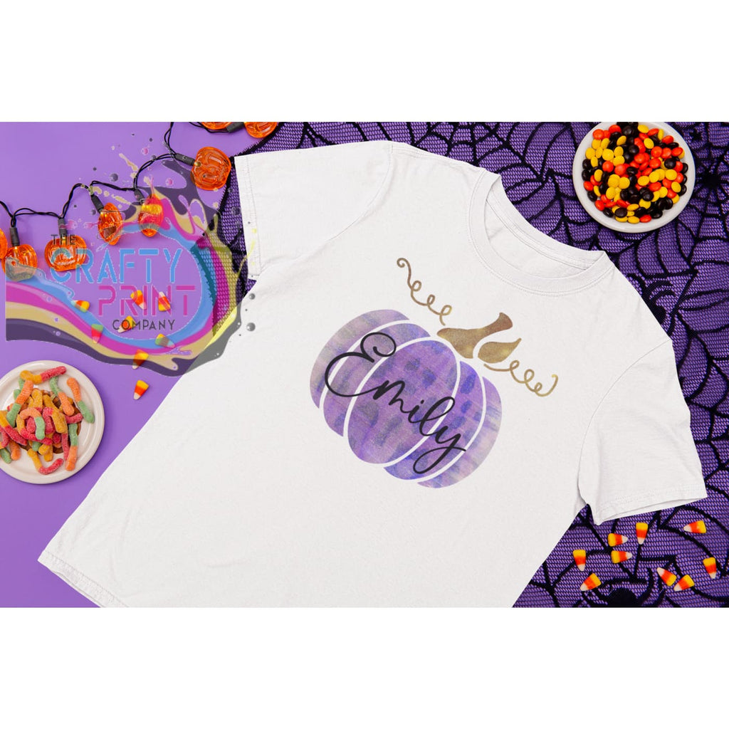 Personalised Halloween Pumpkin Children’s T-shirt