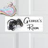 Personalised Playstation Metal Bedroom Door Sign