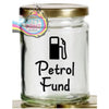 Petrol Fund Mason Jar Decal Sticker - Decorative Stickers