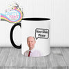 Professor Chris Witty Next Slide Please Mug - Black Handle