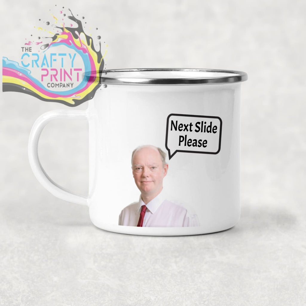 Professor Chris Witty Next Slide Please Mug - Enamel - Mugs